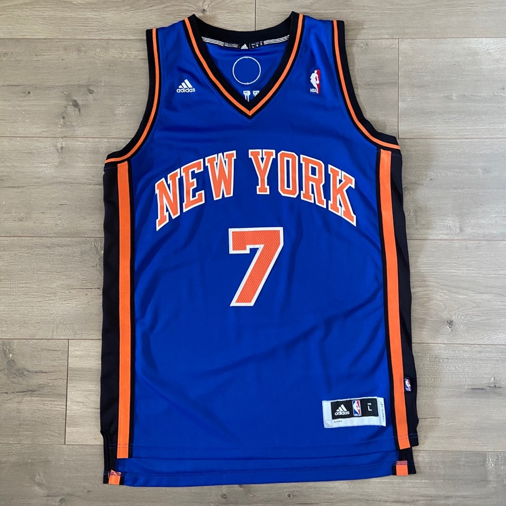 ADIDAS NEW YORK KNICKS CARMELO ANTHONY JERSEY